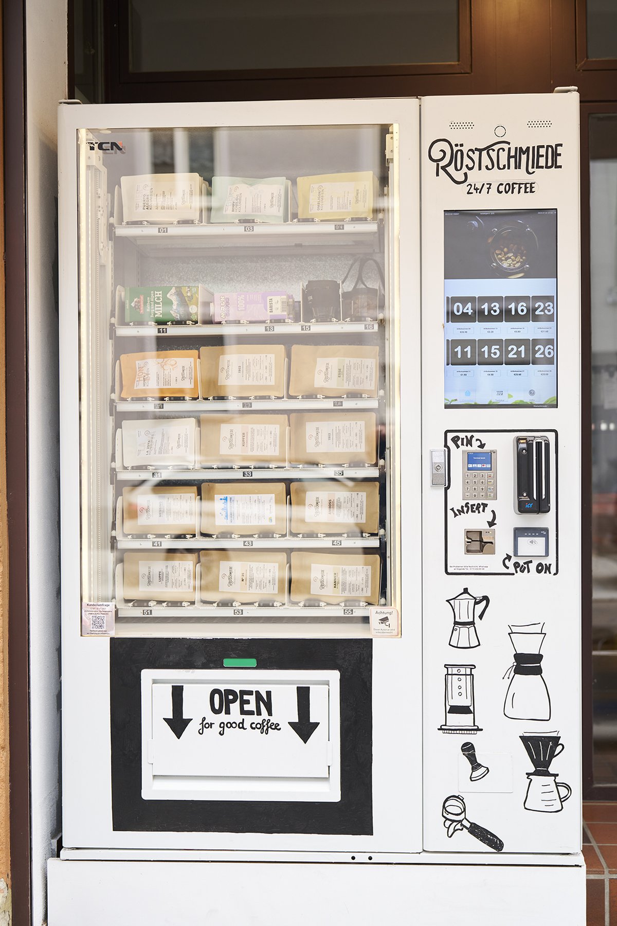 Röstschmiede Bohnenautomat 24/7 Neu-Ulm