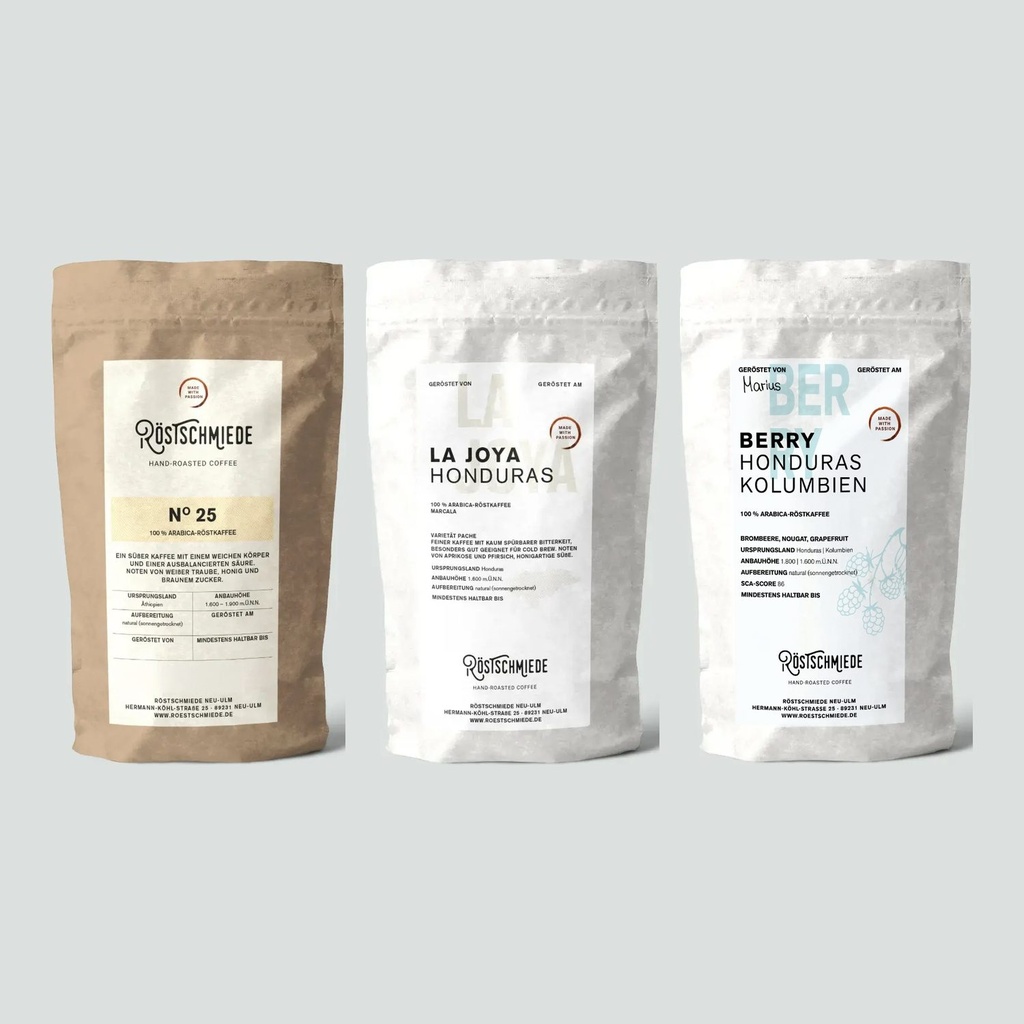 Filter-Set · Drei zum Entdecken | 3×250g