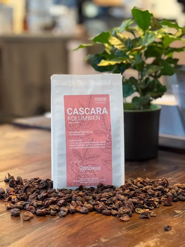 Cascara Kaffeekirschentee getrocknet - Kolumbien (Wush-Wush) 150g
