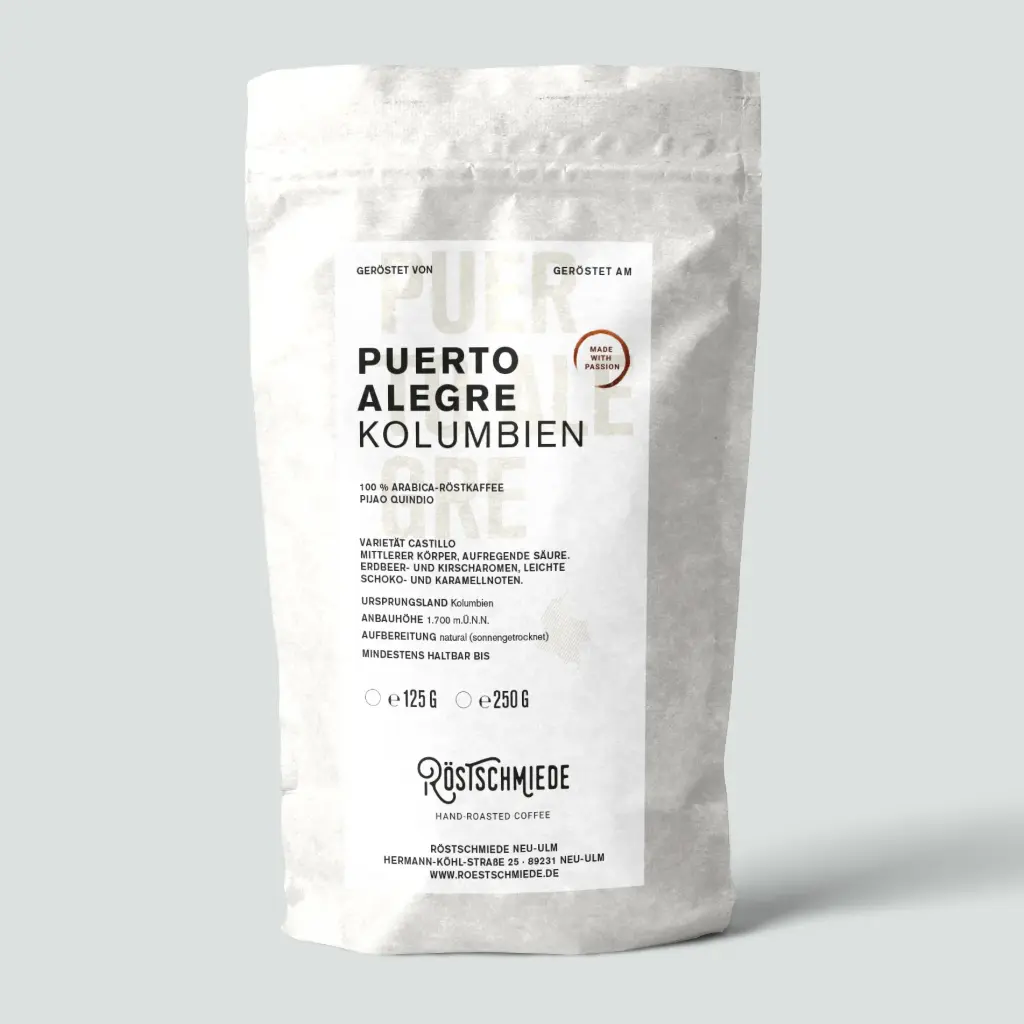 Puerto Alegre - Kolumbien | Erdbeere, Kirsche, süßliche Schokolade 250g