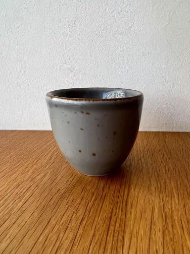 Espresso Tasse ca. 82ml Fassungsvermögen verschiedene Farben (grau)