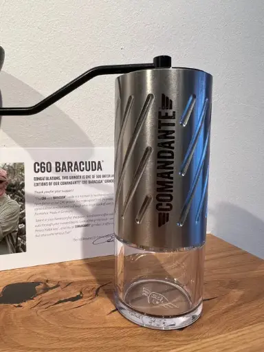 Comandante C60 Baracuda Velvet Steel